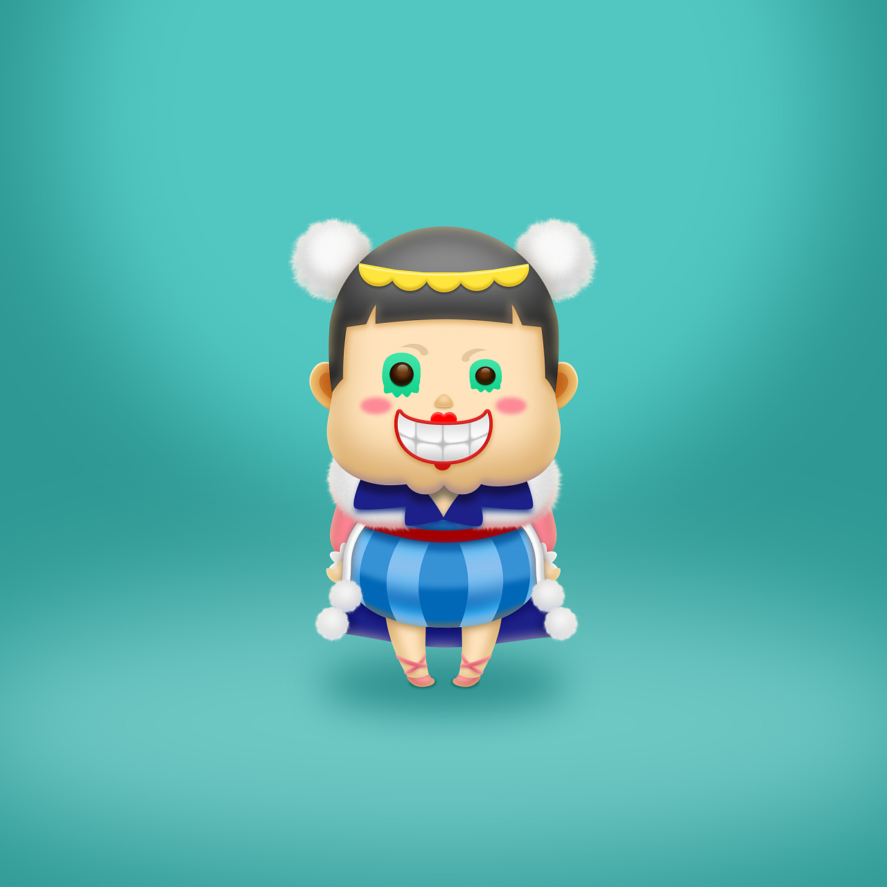 3d动漫角色绘制