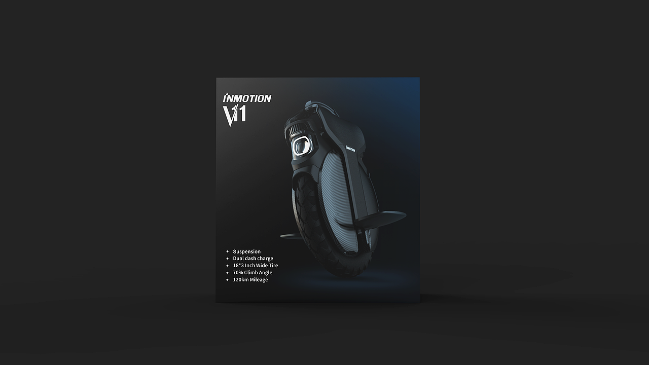 Inmotion 独轮平衡车 V11（图ZMjU0MjMxMjA0） - 交通工具 - 站酷设计师Stings189原创素材 - 站酷ZCOOL