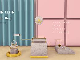 电商设计女包c4d