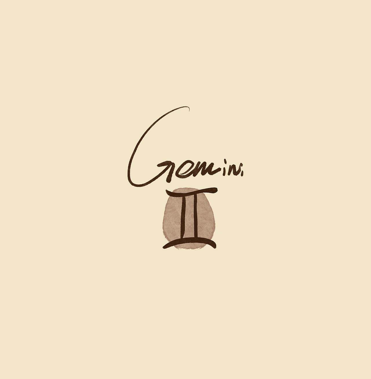 星座系列-双子座 Gemini（图ZMzY4NjY3MzUy） - 艺术插画 - 站酷设计师予言Rhea原创素材 - 站酷ZCOOL