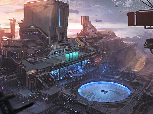 科幻原创ip《传送》概念图