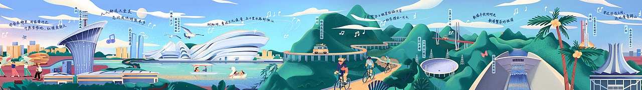 一座座城,一首首歌,深爱我的国