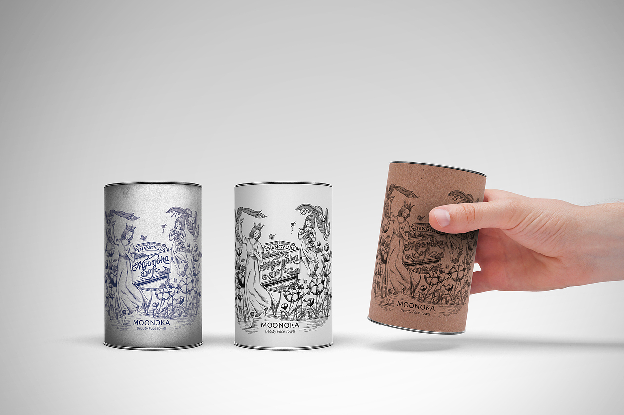 仿版画-包装插画