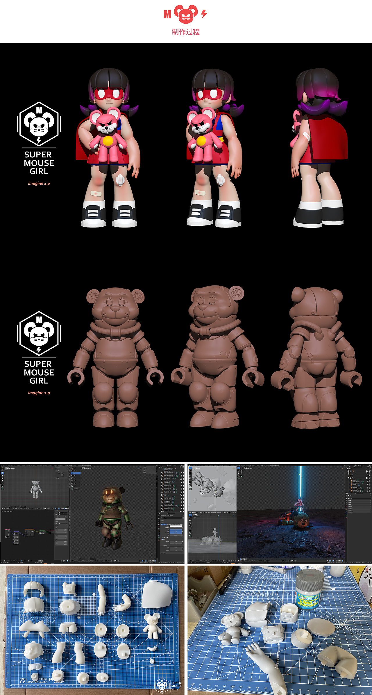 超级鼠女 玩具展示（图ZMzE1NDQ3NDc2） - 玩具 - 站酷设计师max_yaoo原创素材 - 站酷ZCOOL