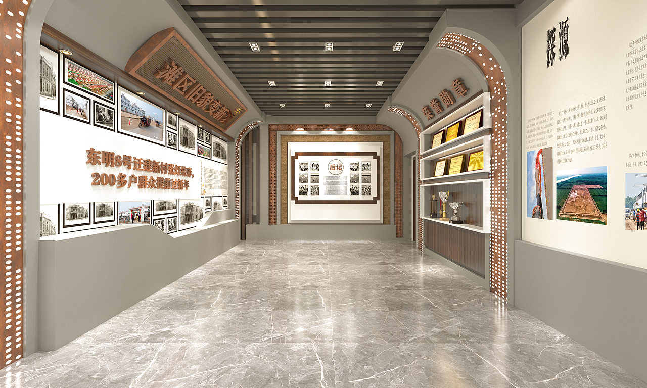 黄河滩展馆——2020（图ZMzAzMzIxNjg0） - 展陈设计 - 站酷设计师一池三境设计原创素材 - 站酷ZCOOL