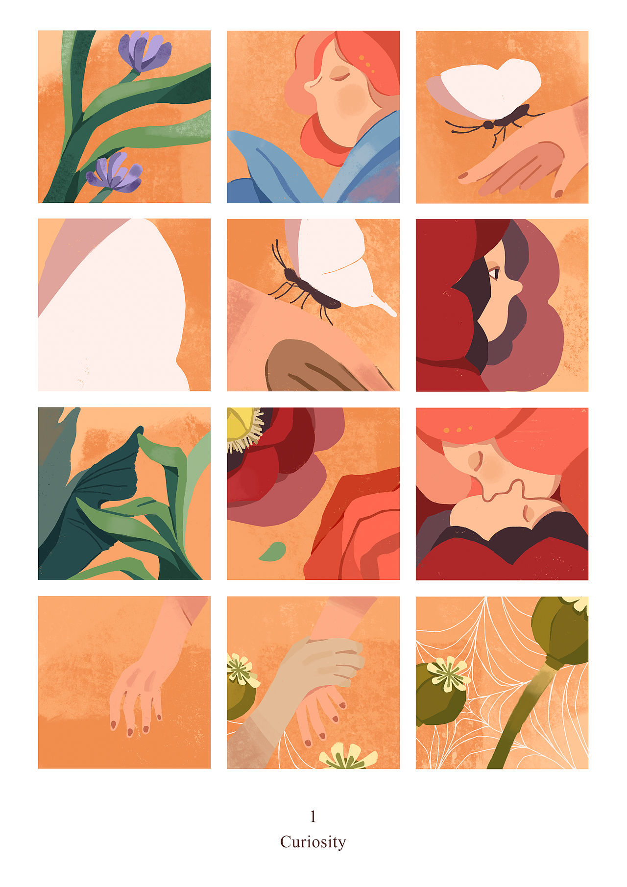 原创系列插画-The Control of Intimacy