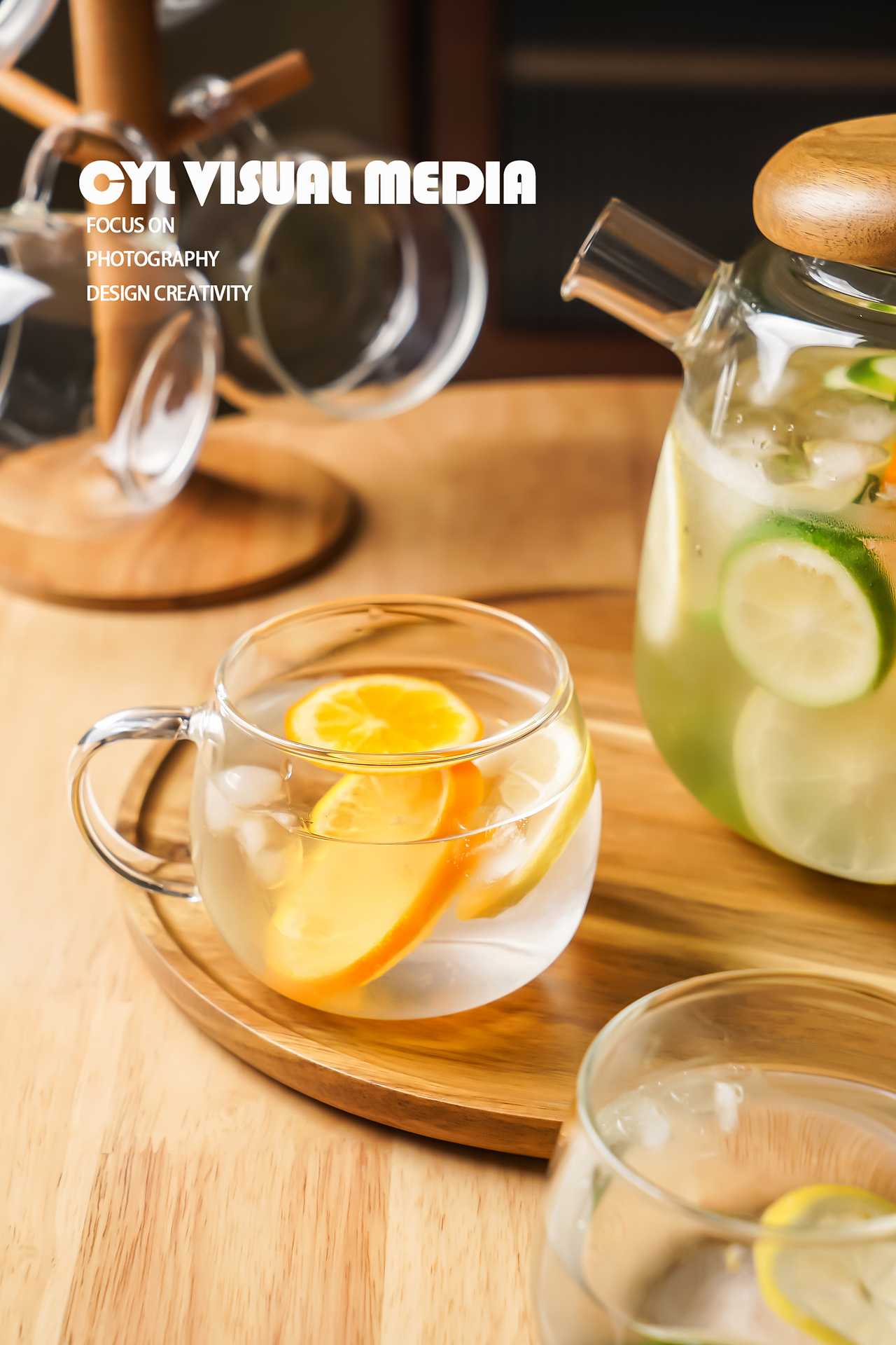 产品摄影|日式玻璃水具套装