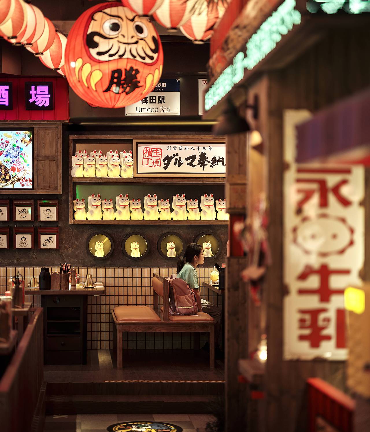 【餐饮空间】MIKO MIKO 日式和牛烧肉（图ZMzU2MTQxOTg4） - 酒店餐饮设计 - 站酷设计师南京拿云室内设计原创素材 - 站酷ZCOOL