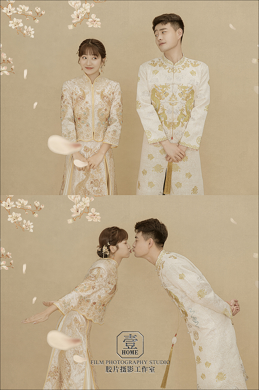 这组新中式工笔画婚纱照也太美美美美了吧（图ZMjk0NDY4MzI4） - 婚礼摄影 - 站酷设计师壹HOME摄影工作室原创素材 - 站酷ZCOOL