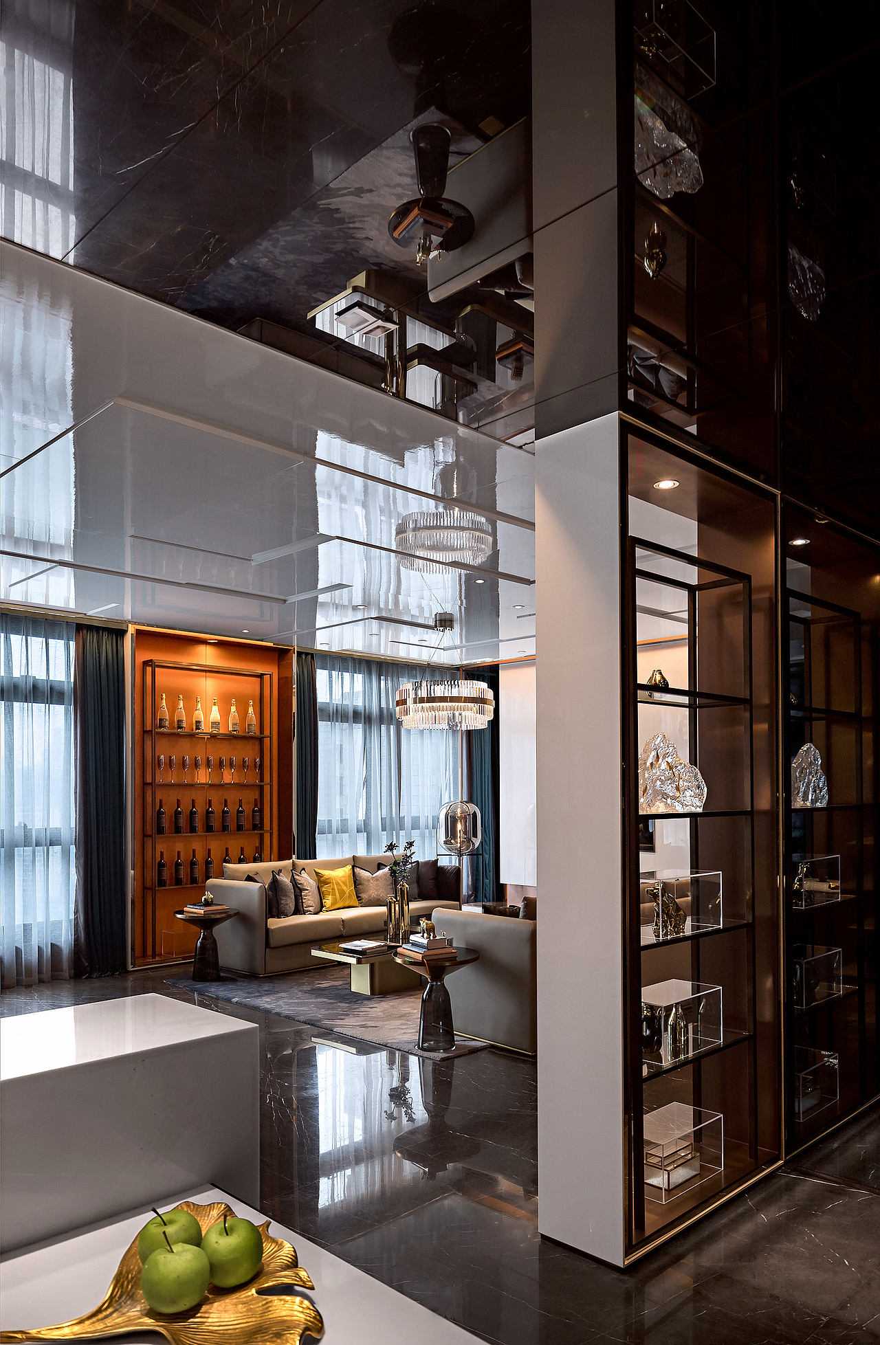 EHOO易虎设计 | 重庆财信北岸铂寓会所样板房