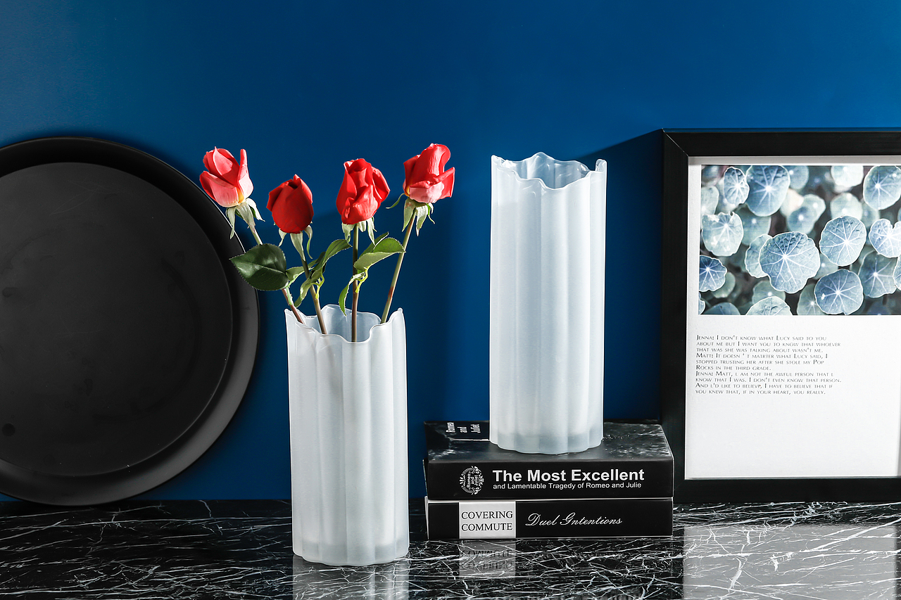 不规则磨砂花瓶摆件