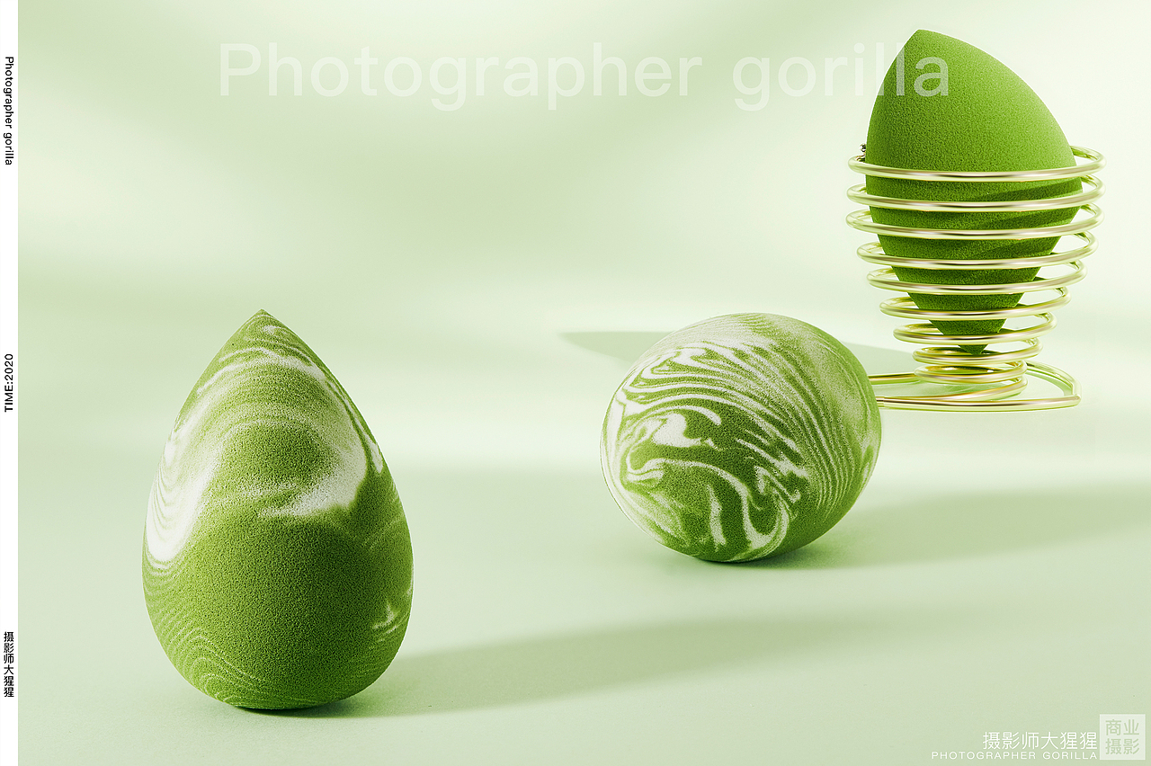 化妆刷美妆蛋创意摄影/化妆品七彩电镀/淘宝天猫京东