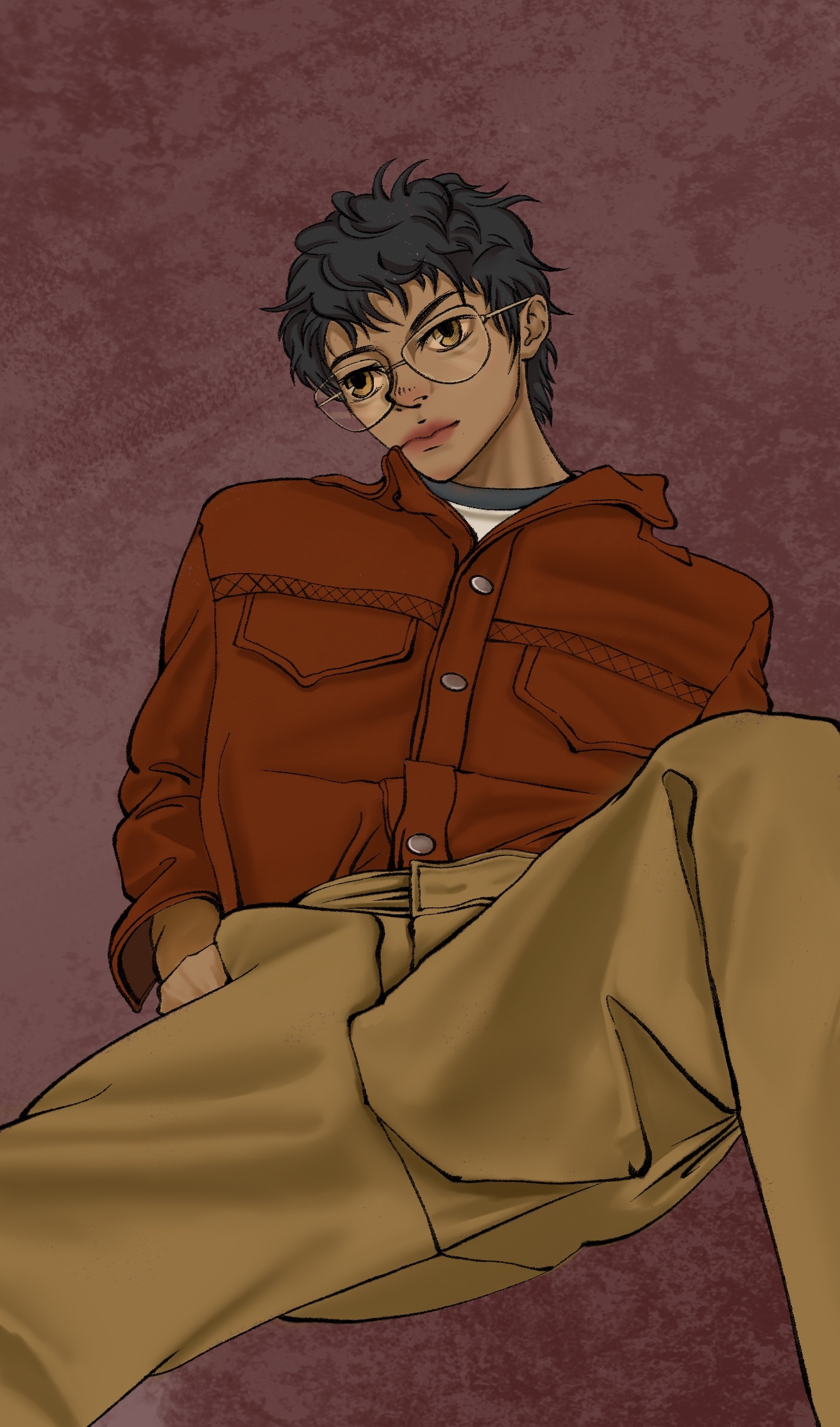 王一宝|插画|创作习作|视我为神明 - 原创作品 - 站酷 (zcool)