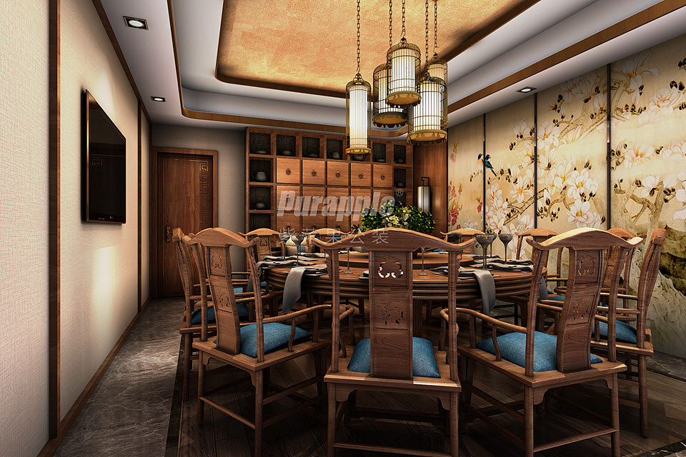 云南艺术餐厅装修设计