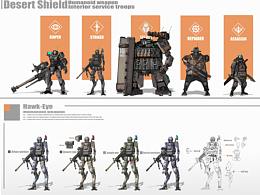 赤金旷野杂兵设定