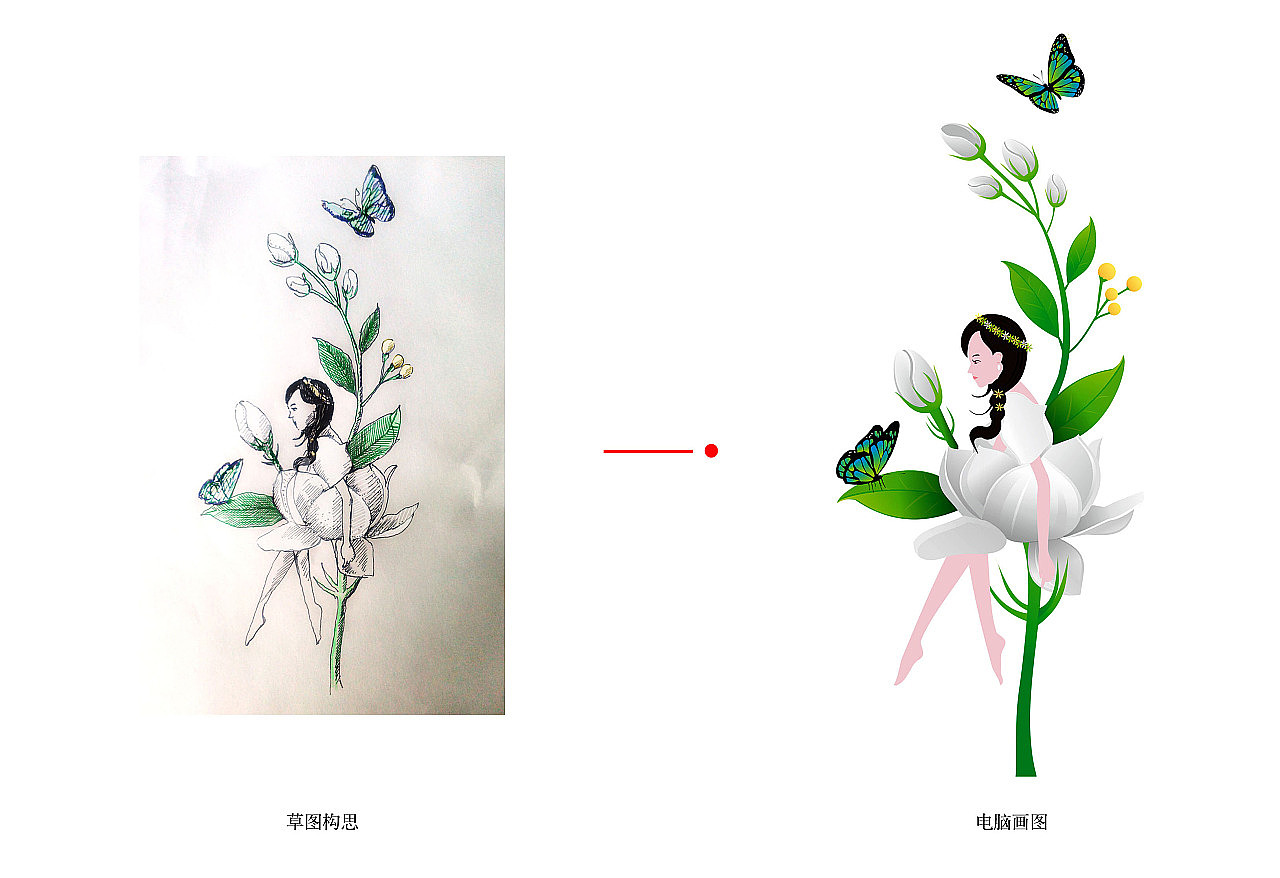 茉莉花茶（图ZMjAxODY3MTQw） - 包装 - 站酷设计师最初创意设计原创素材 - 站酷ZCOOL