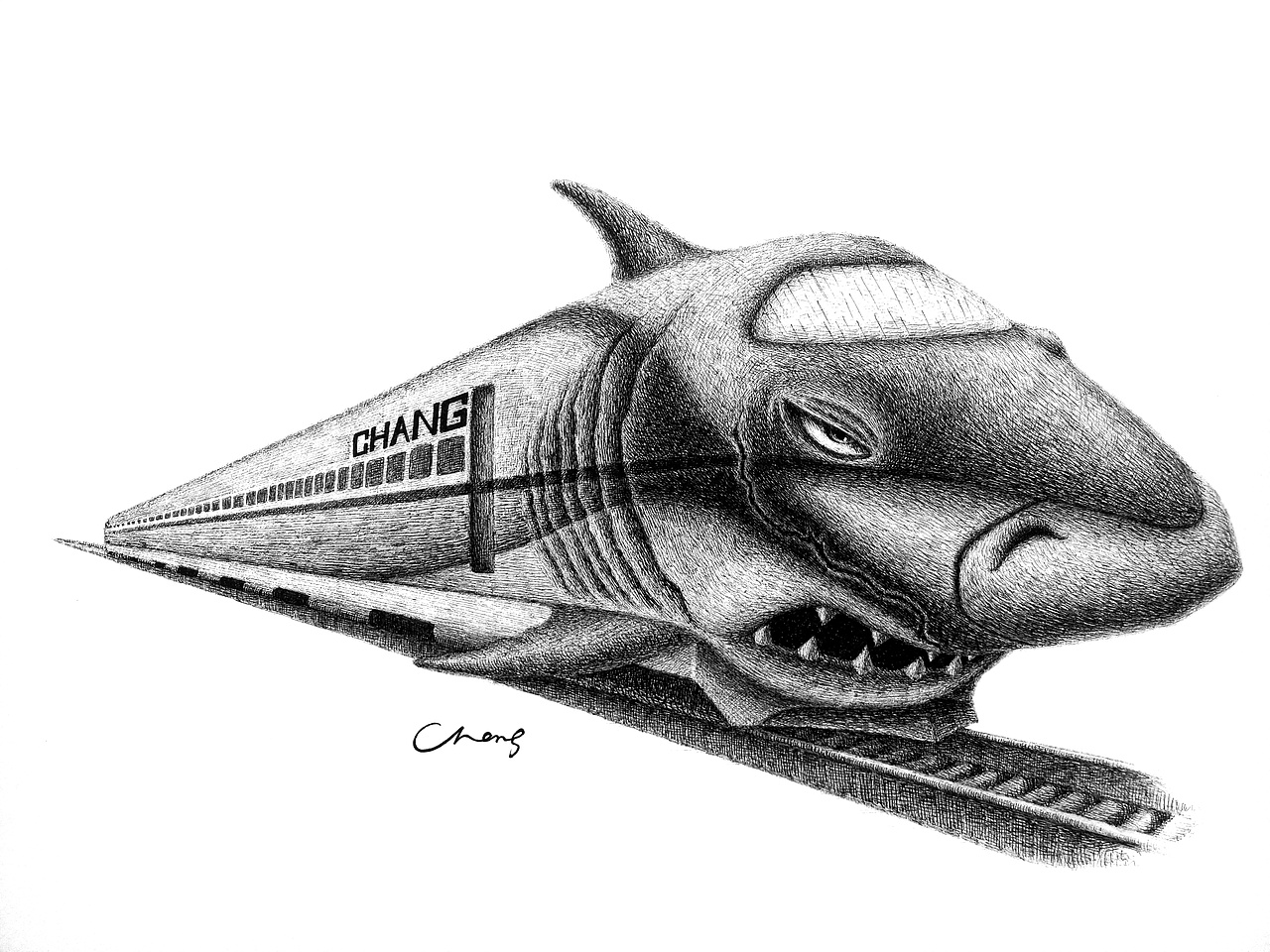 原创《动物钢笔插画系列》