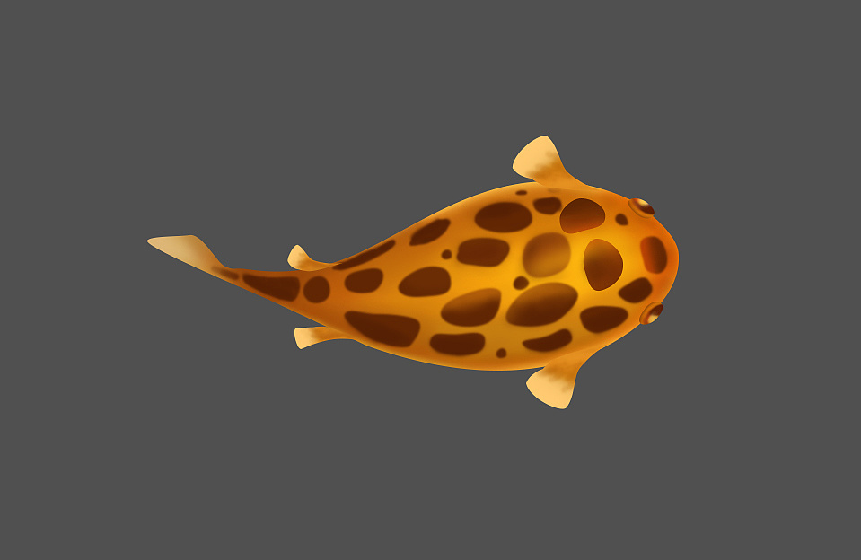 之前一些鱼的原画