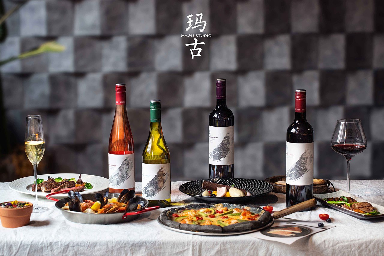 红酒与美食拍摄