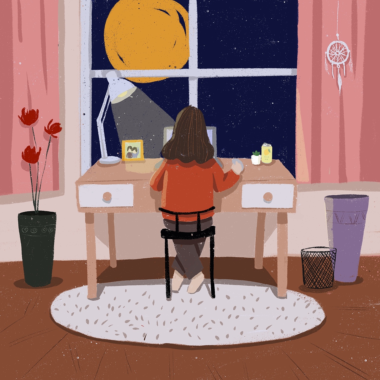 RIO微醺系列插图（图ZMTU3Mjc2Njk2） - 商业插画 - 站酷设计师十一我抱走了原创素材 - 站酷ZCOOL