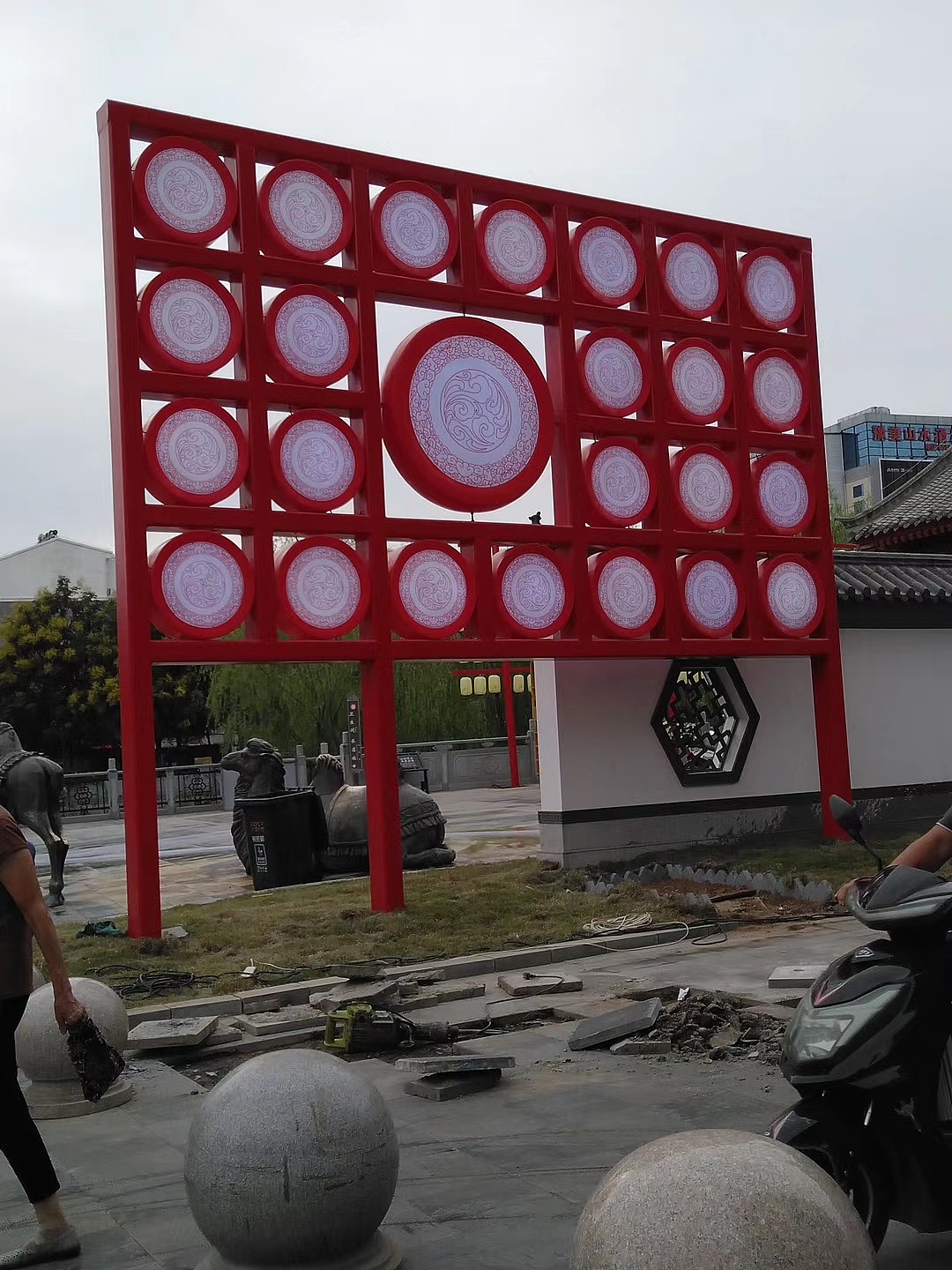 1.5米鼓灯_直径3米灯笼_扬州世博光电生产厂家