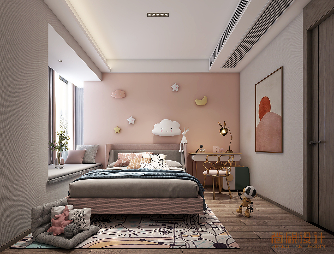 现代四居室（图ZMjUxNTAyMDE2） - 家装设计 - 站酷设计师Z57817831原创素材 - 站酷ZCOOL