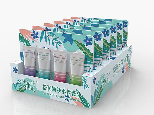 倍润嫩肤护手霜套装商超陈列展示盒