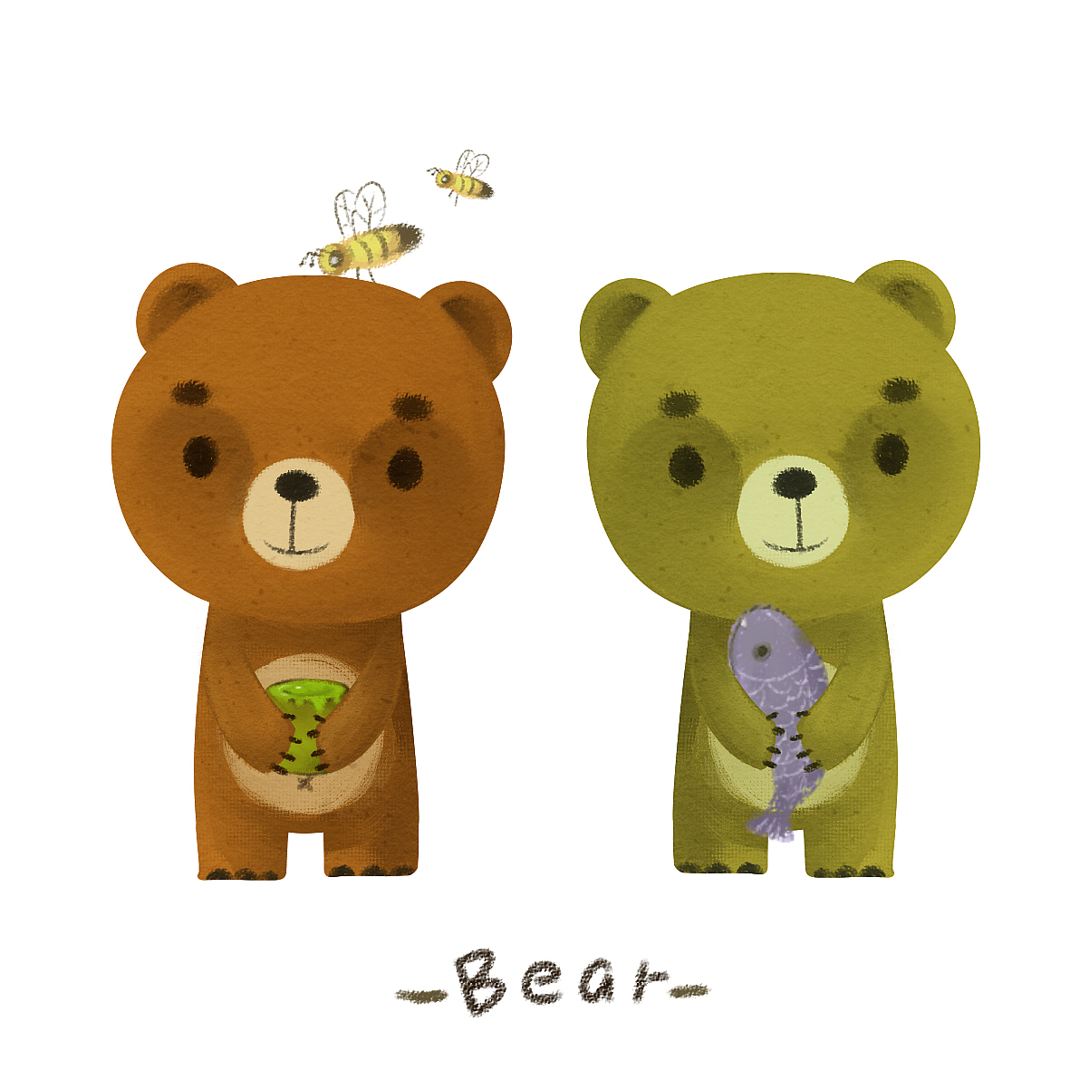 bear（图ZNzEyNjA3MDQ=） - 创作习作 - 站酷设计师sen先森原创素材 - 站酷ZCOOL
