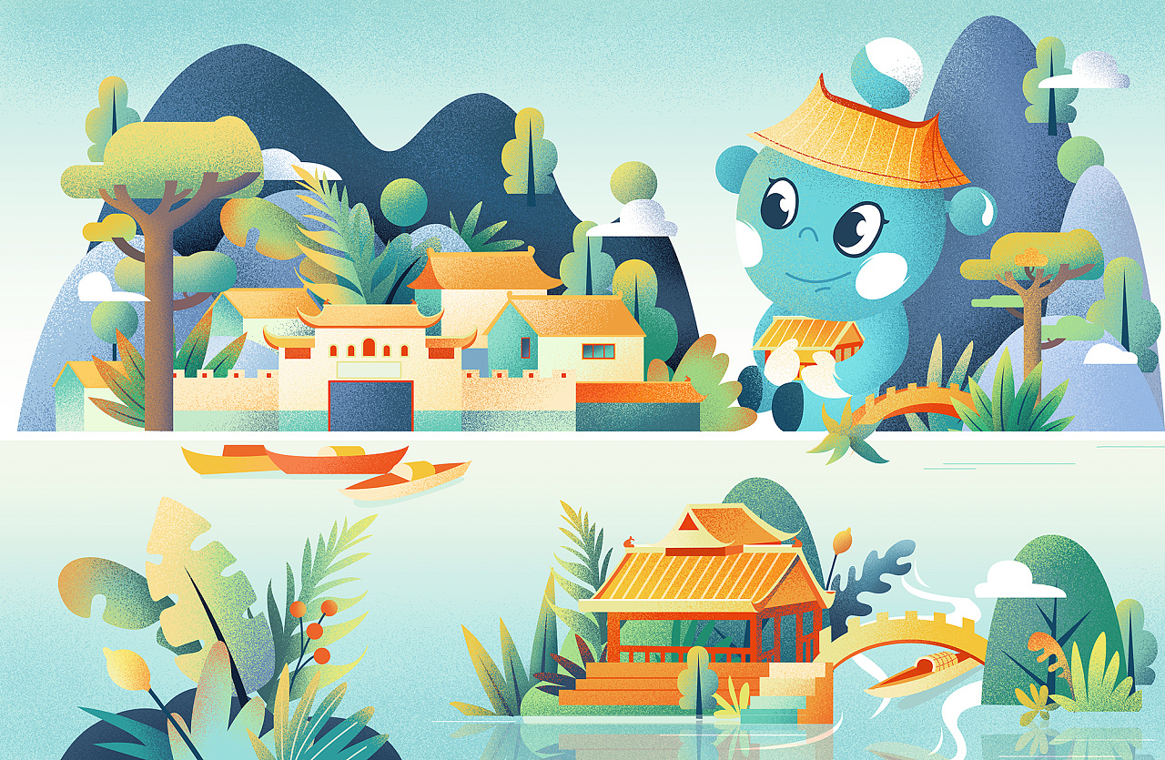 氧气宝宝江西首届森林旅游节南昌地铁站