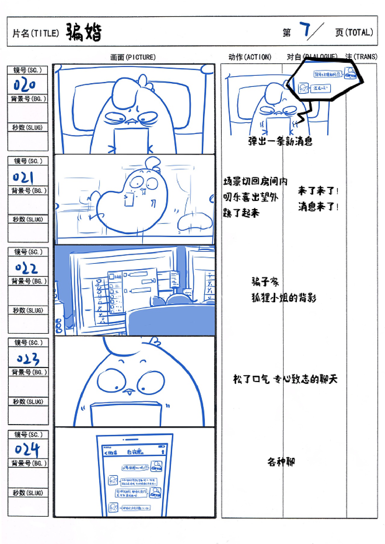 排版日常插画作品集合标签分镜收录收藏夹查看更多分镜0诈骗2脚本8