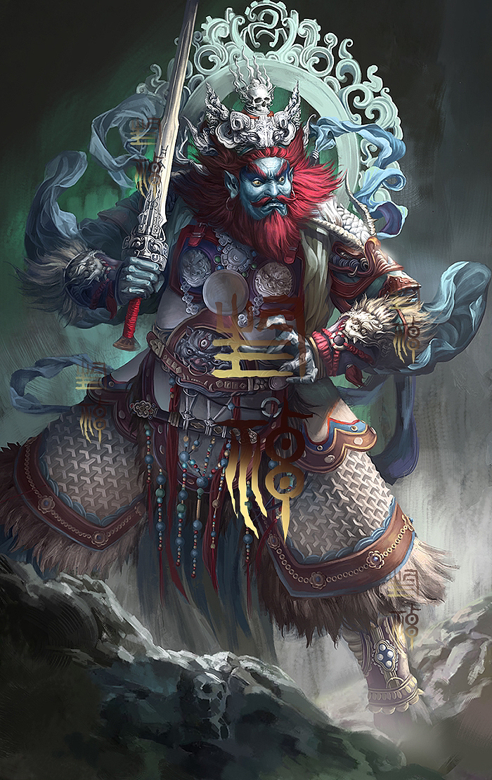 魔礼青（图ZMzU3MzMxMjgw） - 概念设定 - 站酷设计师会画画的刘洋原创素材 - 站酷ZCOOL