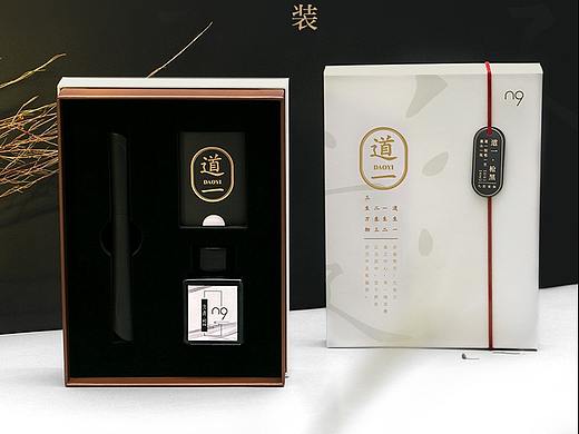 新中国风钢笔礼盒套装包装设计 \ 道一系列