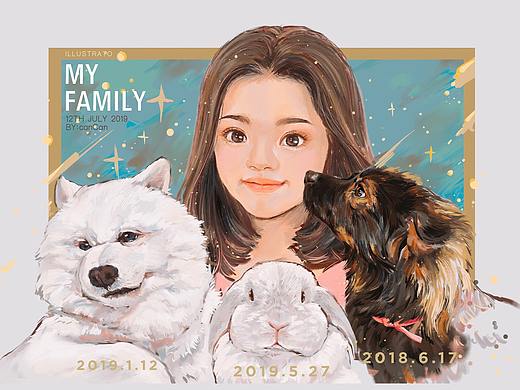 canCan画 | 每一张宠物画都在讲一个故事