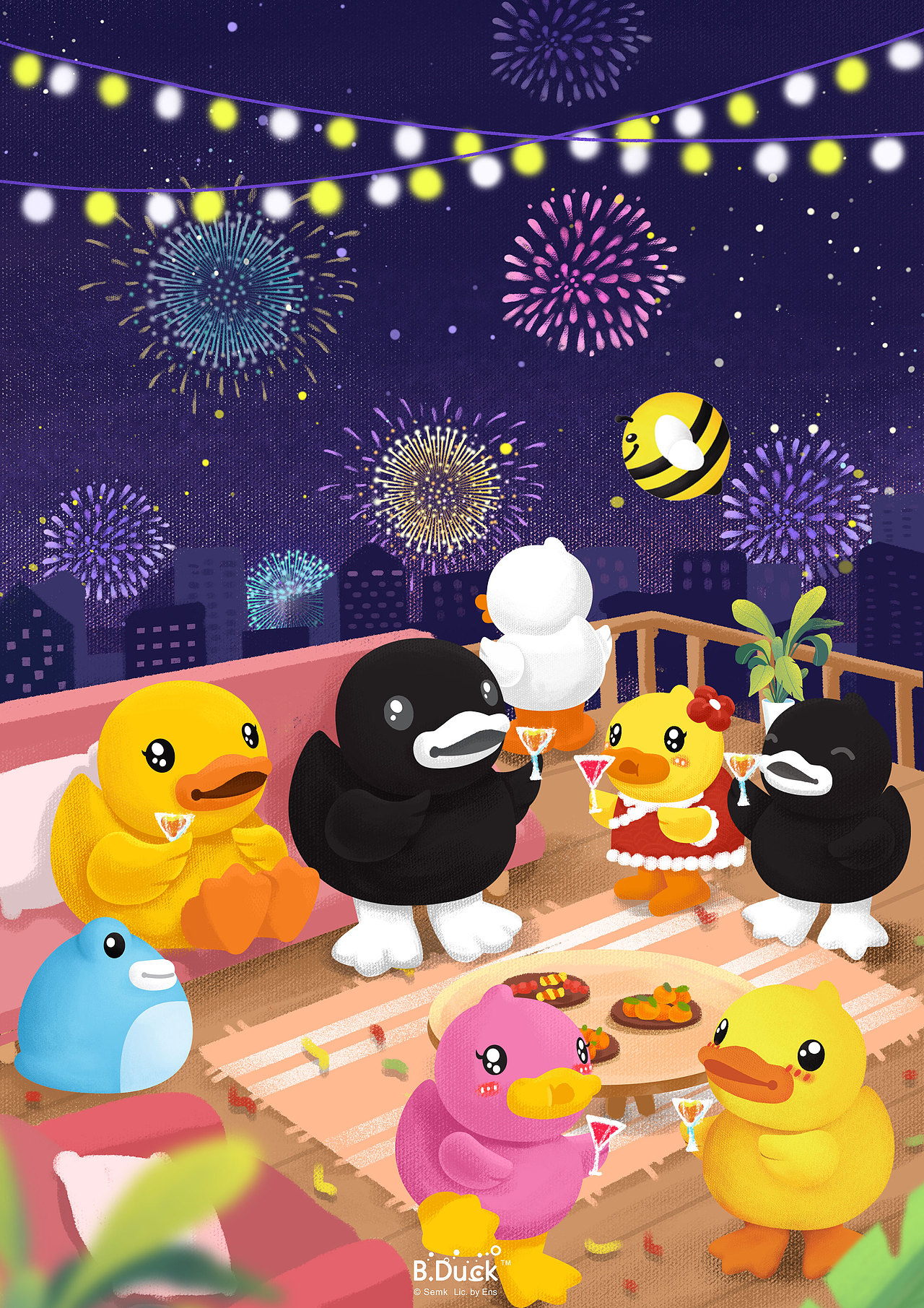 2019继续加油鸭（图ZMTQzOTEwNDA4） - 商业插画 - 站酷设计师巧珍珍原创素材 - 站酷ZCOOL