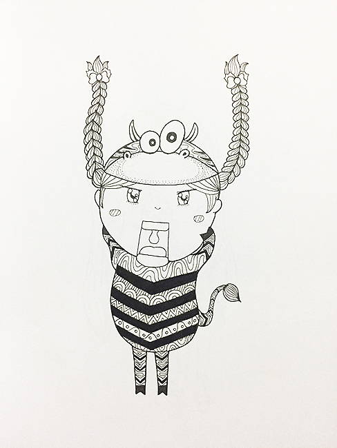 線描（圖ZMTEyMzk5MjIw） - 藝術插畫 - 站酷設計師陳蛋比原創(chuàng)素材 - 站酷ZCOOL