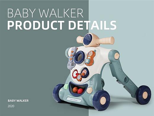 婴儿学步车详情页一套