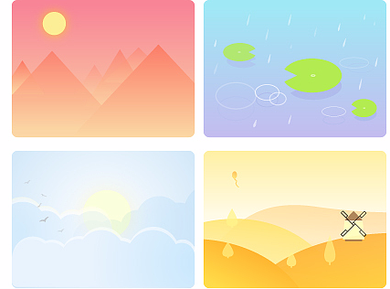 AI小插画练习（个人主页-ZMjQwMDk1ODQ=） - 闪屏/壁纸 - 站酷设计师木子成李原创素材 - 站酷ZCOOL