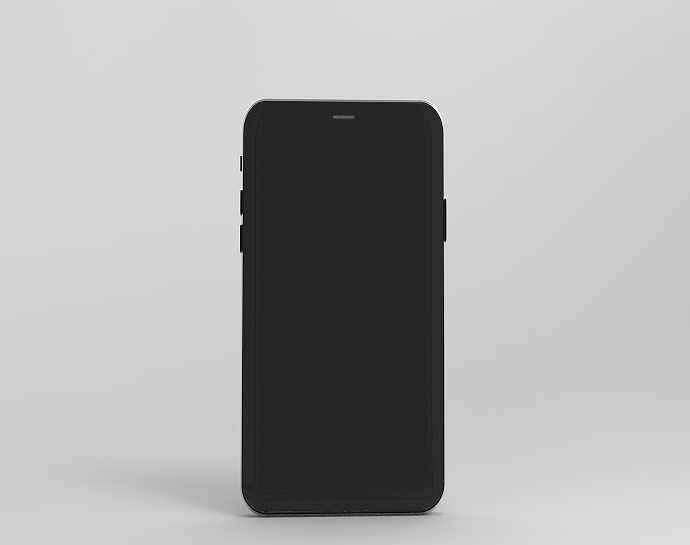 blender建模练习03-iphonex