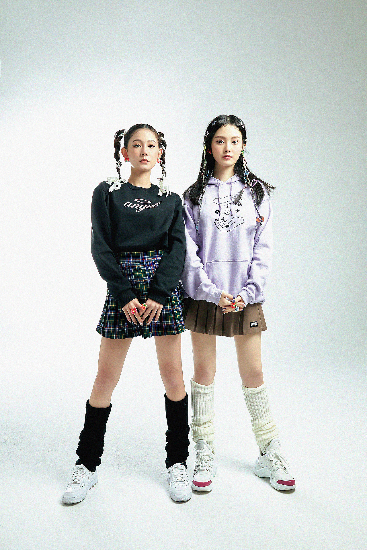 复古Y2K 美式校园服装拍摄