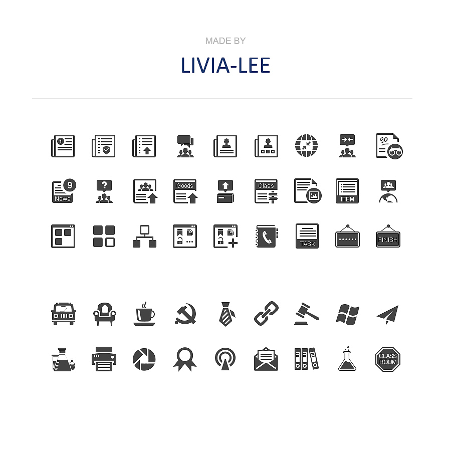 Simple Icon（图ZMTM5OTk5MTY=） - 图标 - 站酷设计师Livia_Lee原创素材 - 站酷ZCOOL