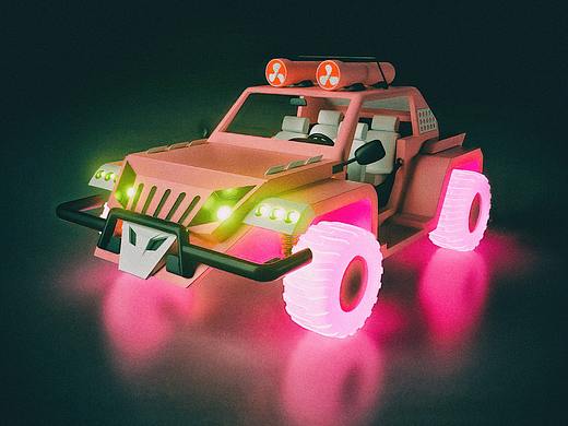 赛车c4d（个人主页-ZNDU0OTEwOTI=） - 其他三维 - 站酷设计师river_lake原创素材 - 站酷ZCOOL