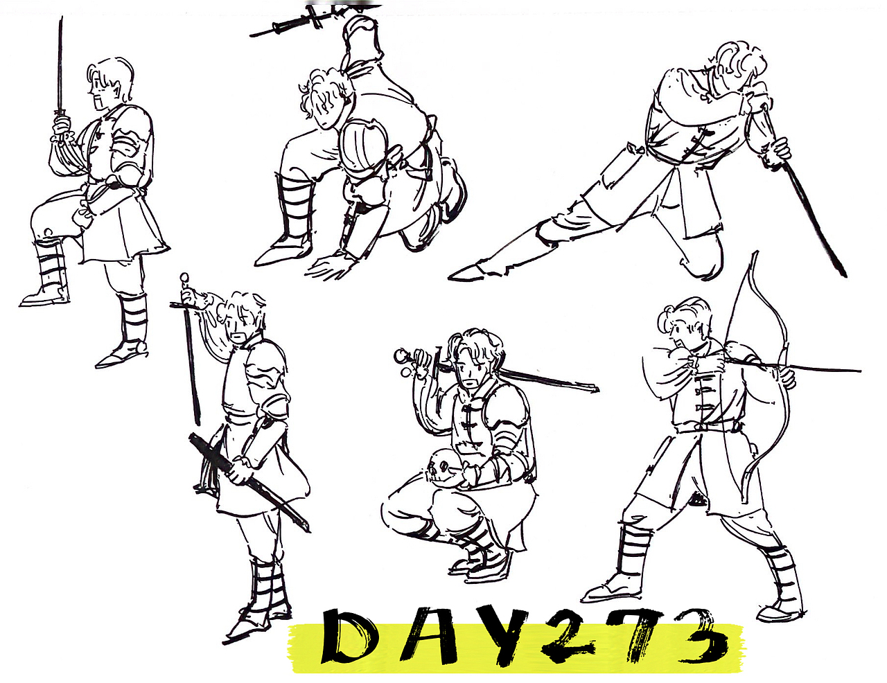 速写60天挑战第五次2023年5月到6月