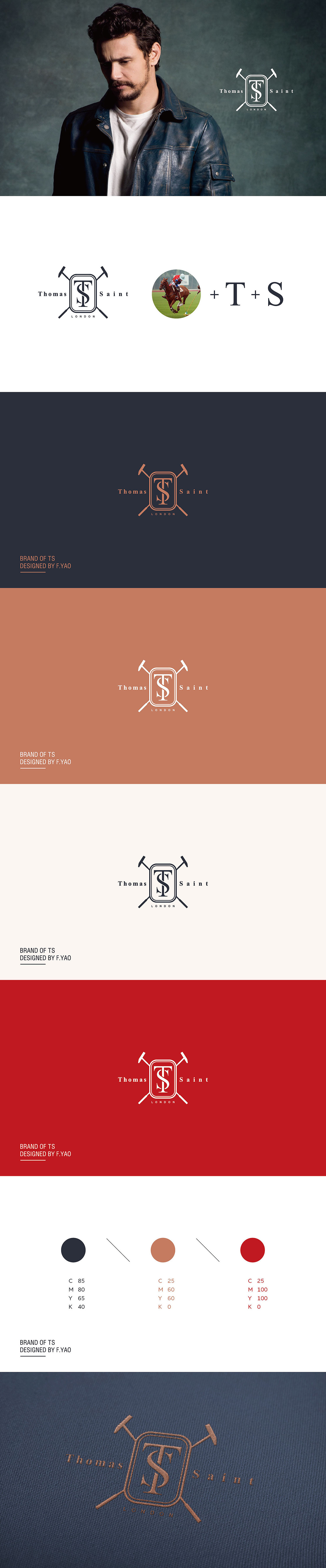 Thomas Saint （TS）男装logo提案（图ZMTE1MzkxMTM2） - Logo - 站酷设计师我出没熊注意原创素材 - 站酷ZCOOL