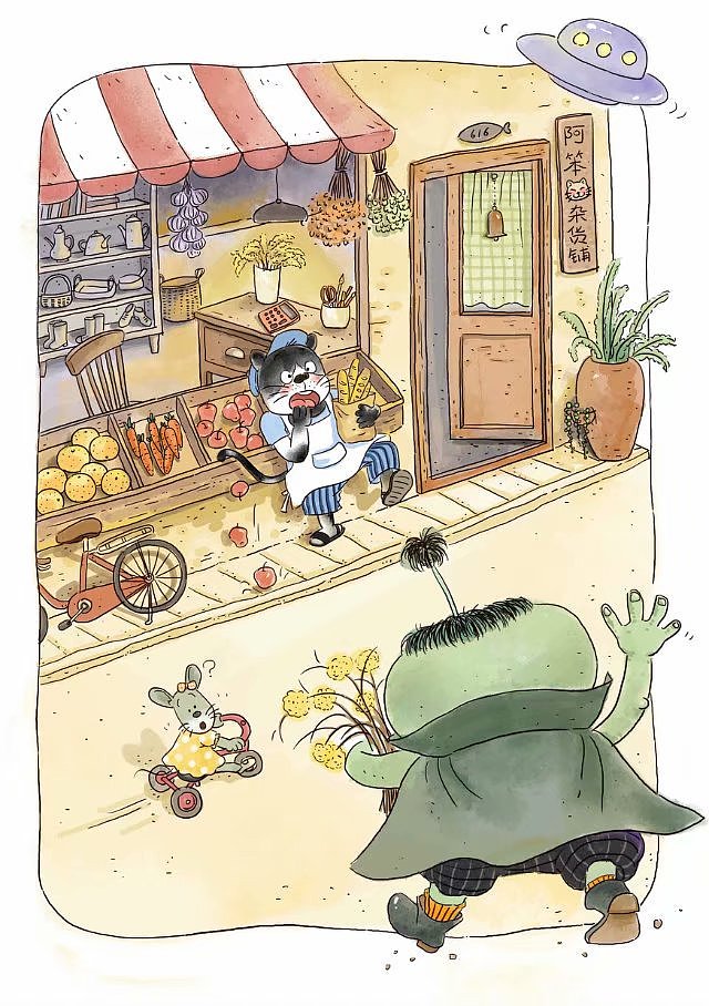 儿童插画、绘本