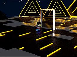 [C4D]小白新作品：任意門