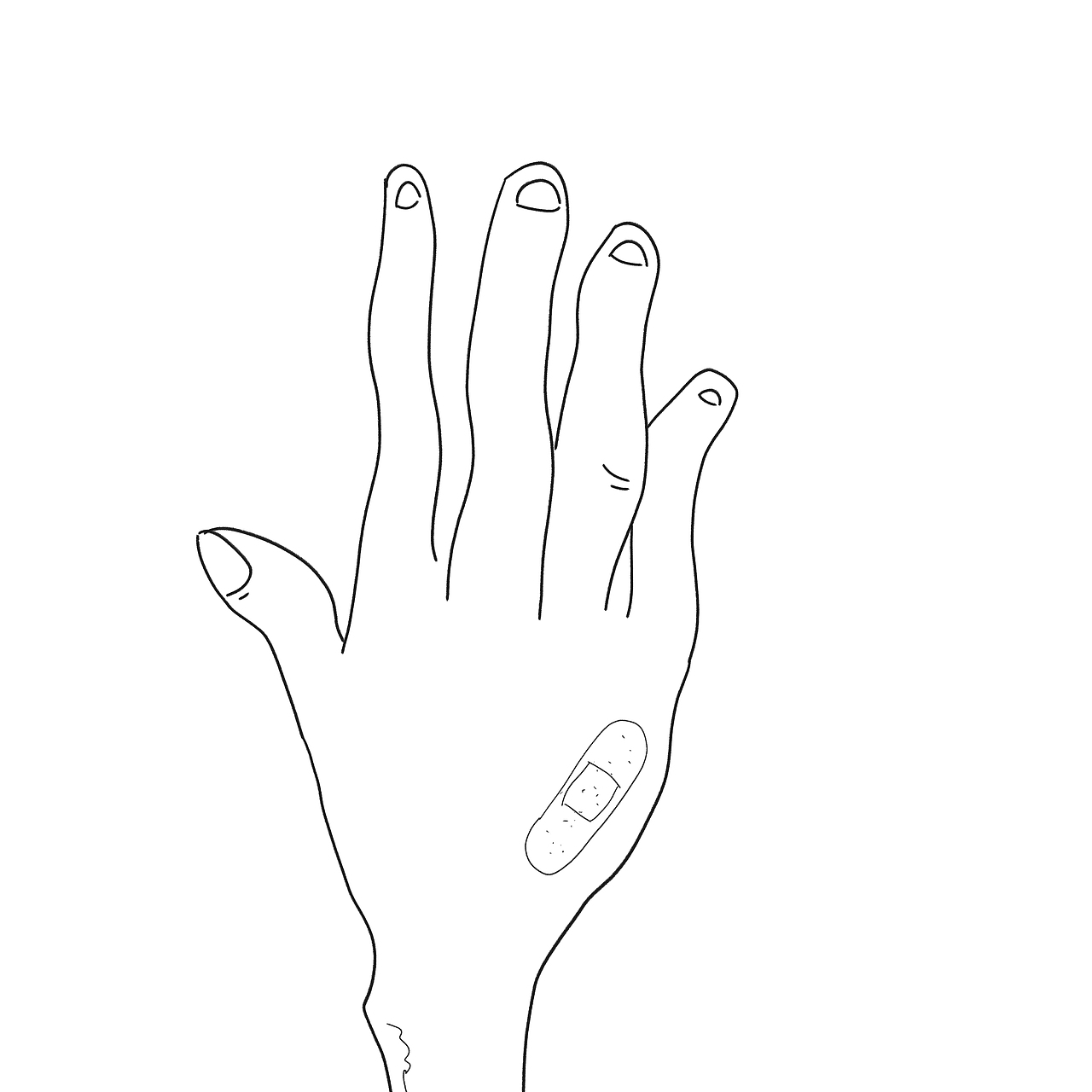 您伸伸手|插画|创作习作|kkkk9_原创作品-站酷zcool