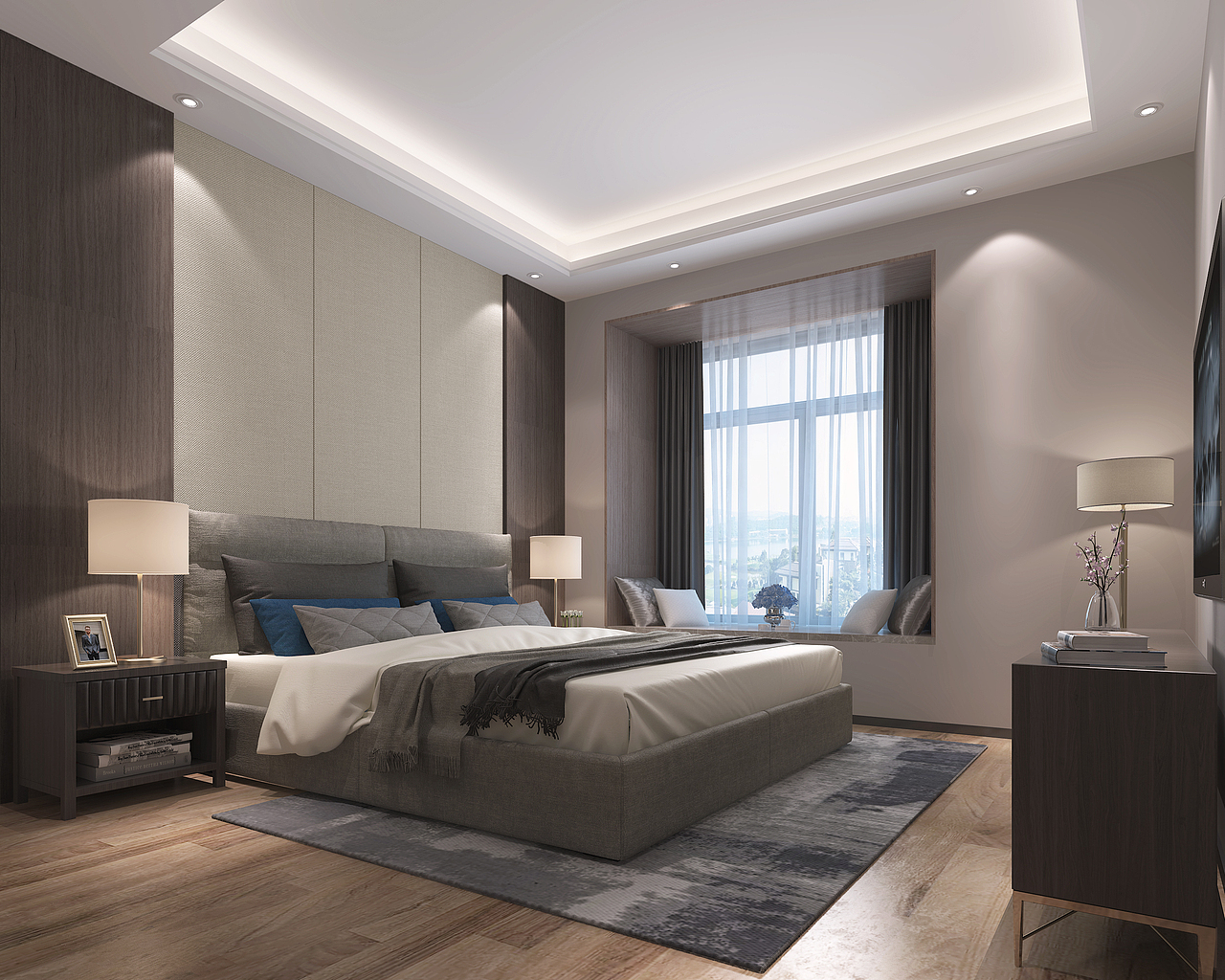 贵阳别墅装修观府壹号预告效果图