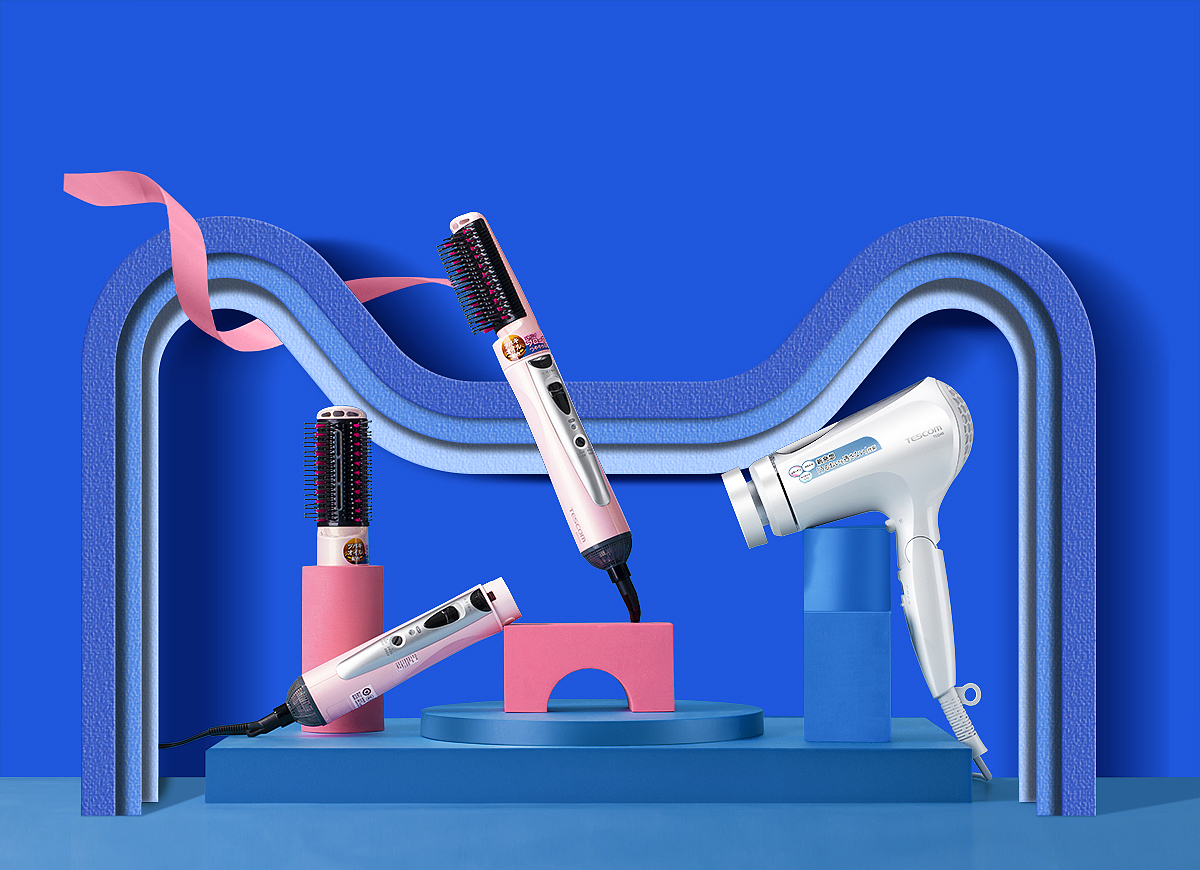 TESCOM 静物产品图片拍摄