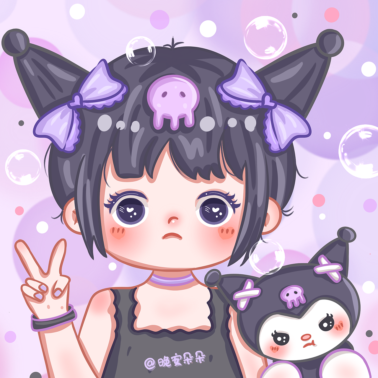 三丽鸥系列闺蜜头像（图ZMjY4NzI5MTYw） - 创作习作 - 站酷设计师晚安朵朵原创素材 - 站酷ZCOOL