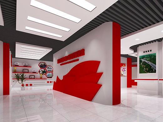 高速公路建设展厅空间设计